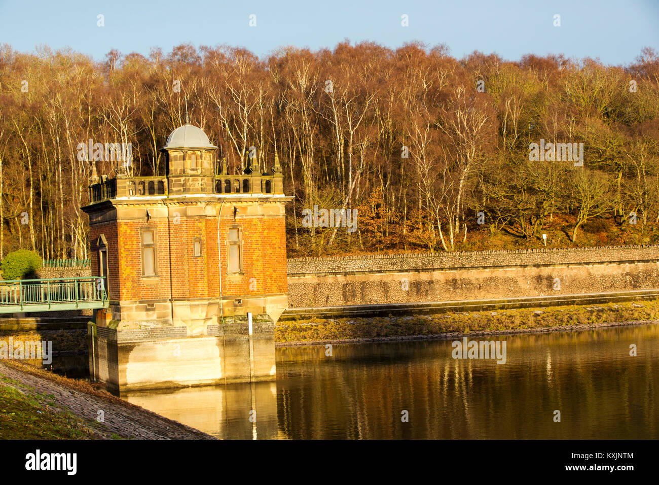 Serbatoio Swithland nel Leicestershire, Regno Unito. Foto Stock