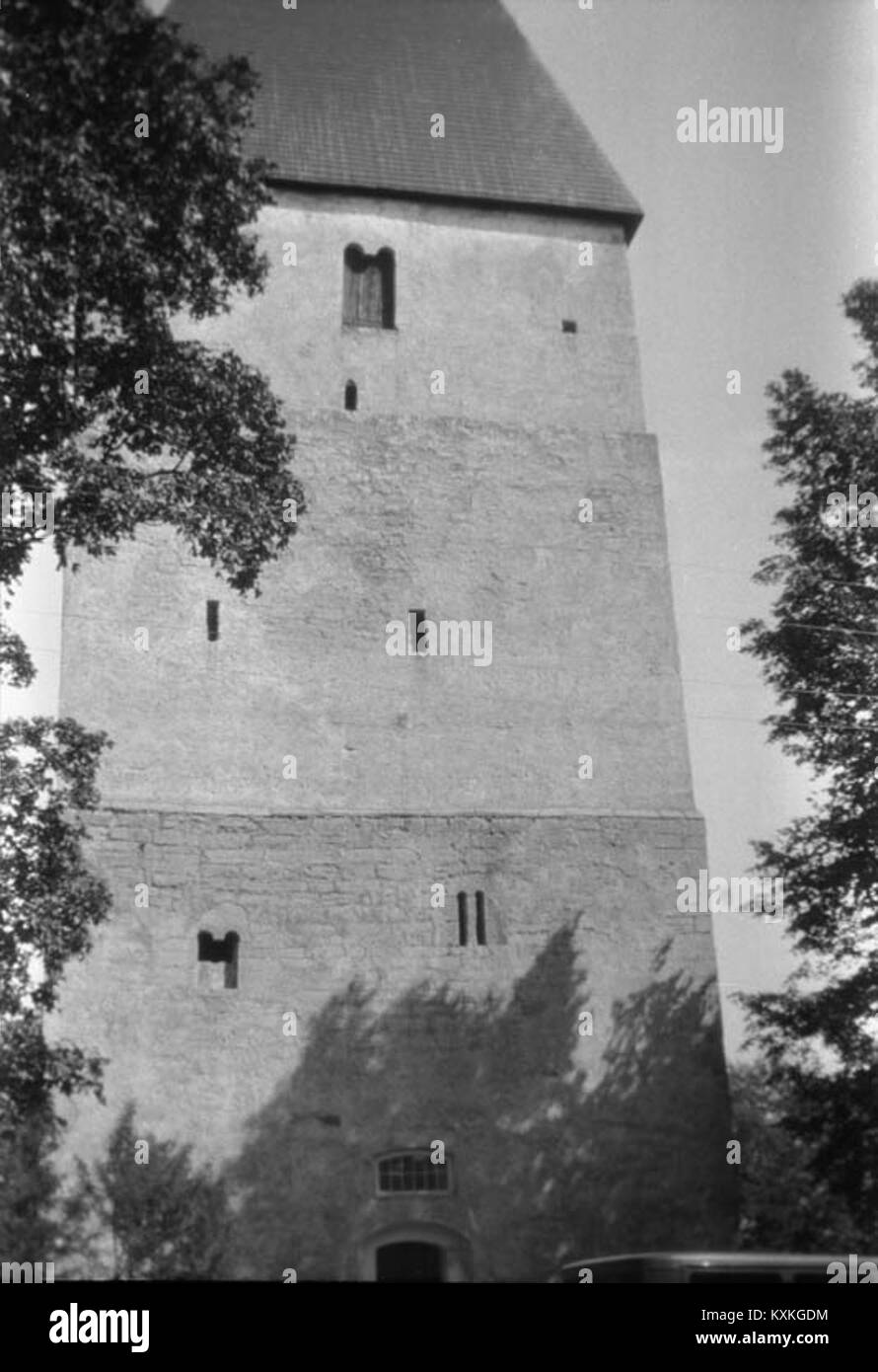 La chiesa di Bjälbo è un edificio religioso storico in Svezia, notevole per il suo stile architettonico, il significato religioso e la conservazione all'interno del patrimonio culturale svedese. Foto Stock