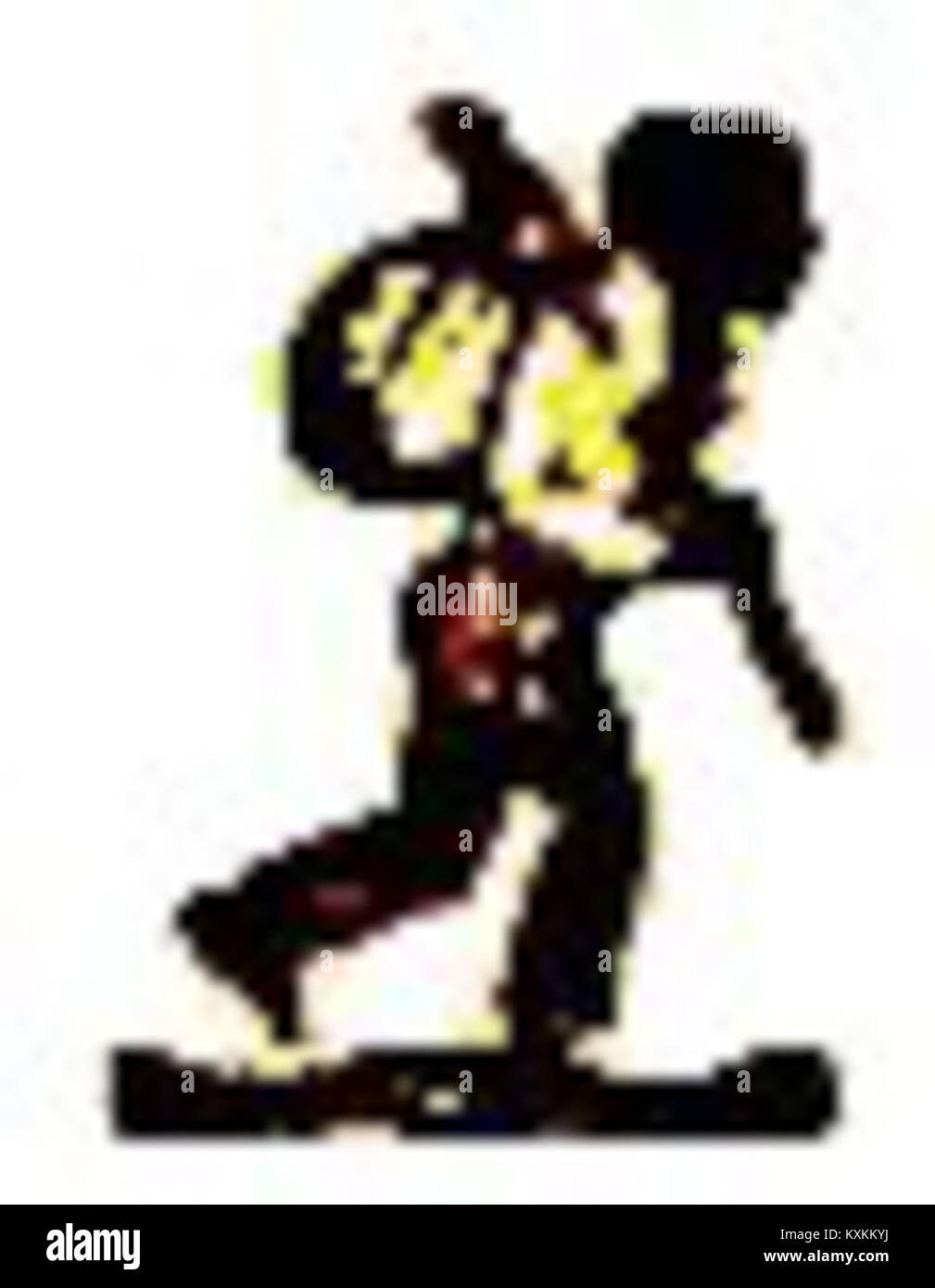 Questa immagine mostra un'illustrazione a mano punzonata da "A Key to Uncle Tom's Cabin" (1853), utilizzata come guida visiva che accompagna il romanzo di Harriet Beecher Stowe. Foto Stock