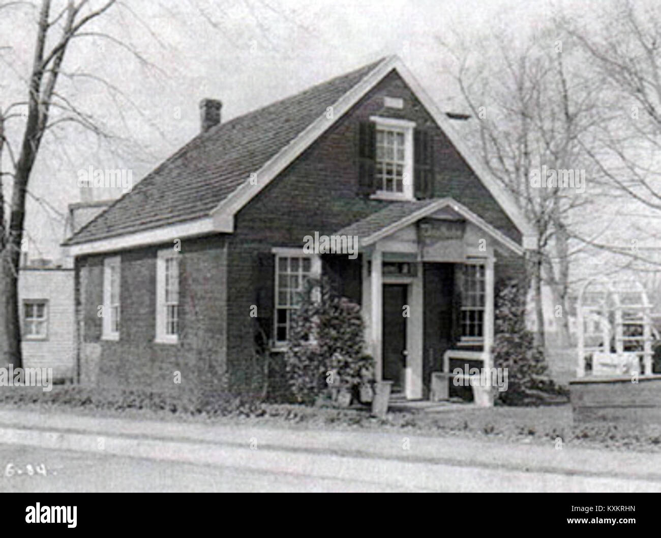 La Barton's School è una storica istituzione educativa, riconosciuta per i suoi contributi all'istruzione locale e allo sviluppo della comunità nel tempo. Foto Stock