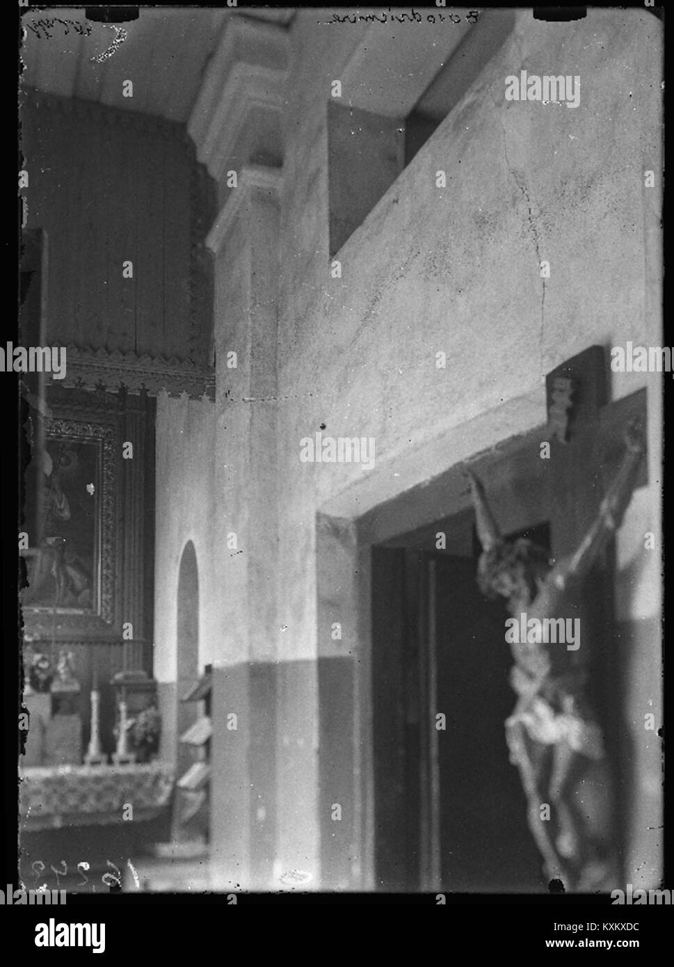 Fotografia di Jan Bułhak intitolata 'Baradzieničy. Барадзенічы', scattata nel 1930, raffigurante la città di Baradzieničy in Bielorussia. Foto Stock