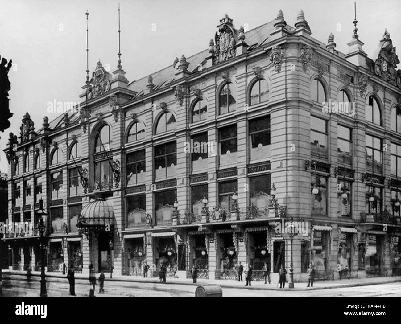 Berlin Kaufhaus Gerson, Werderscher Markt 5 Foto Stock