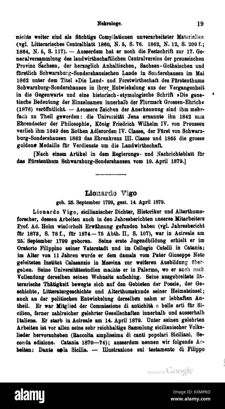 Il volume 2 di Biographisches Jahrbuch für Altertumskunde contiene riferimenti storici e biografici relativi agli studi antichi e all'antichità classica. Foto Stock