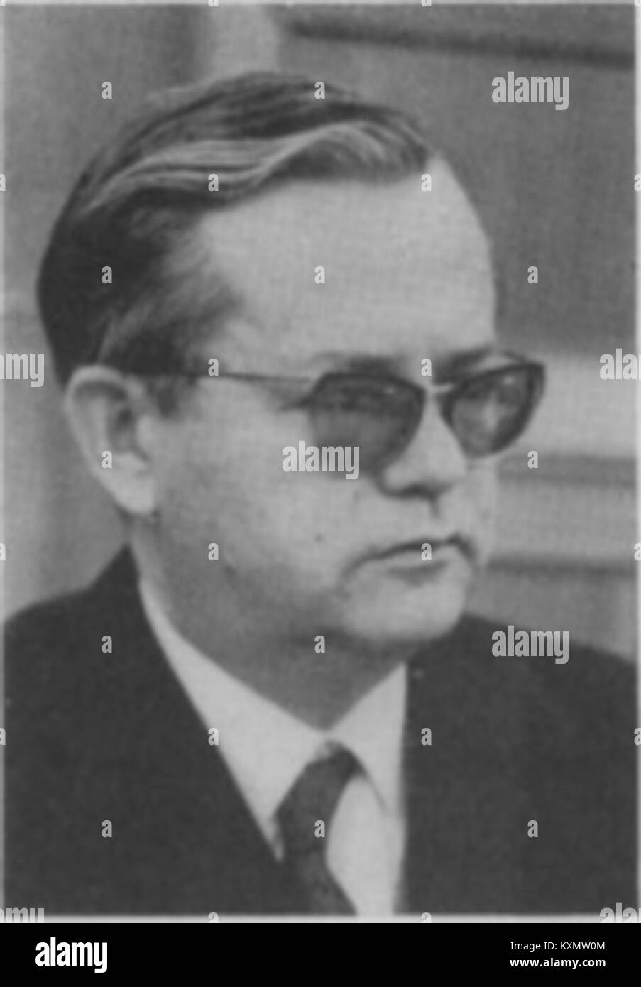 Blaže Koneski era un poeta macedone, linguista e traduttore, riconosciuto per il suo lavoro nella standardizzazione della lingua macedone e per i suoi contributi letterari. Foto Stock