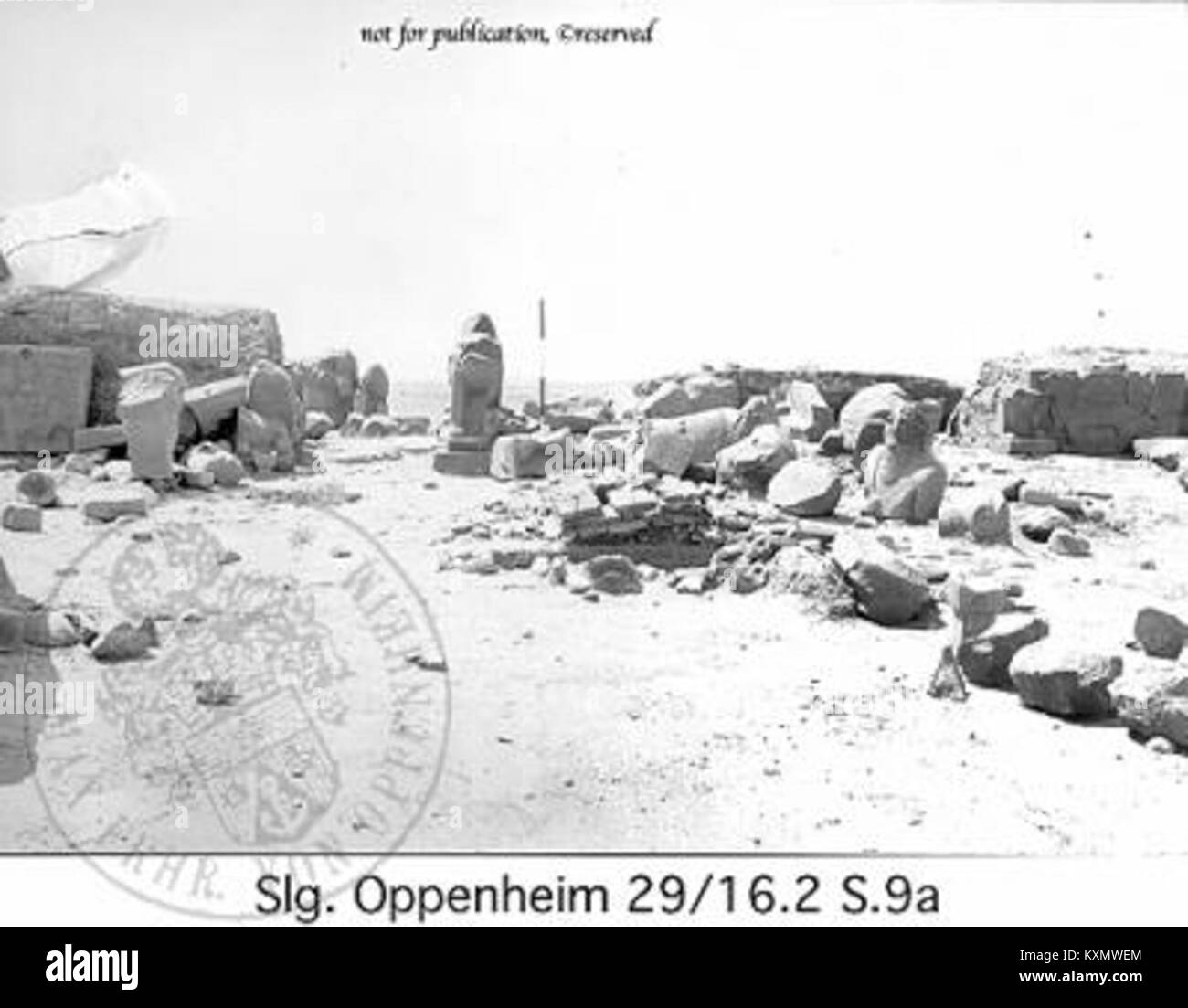 Vista della sezione centrale della grande facciata del palazzo del tempio da nord, fotografata nel maggio 1912, che mostra i dettagli architettonici. Foto Stock