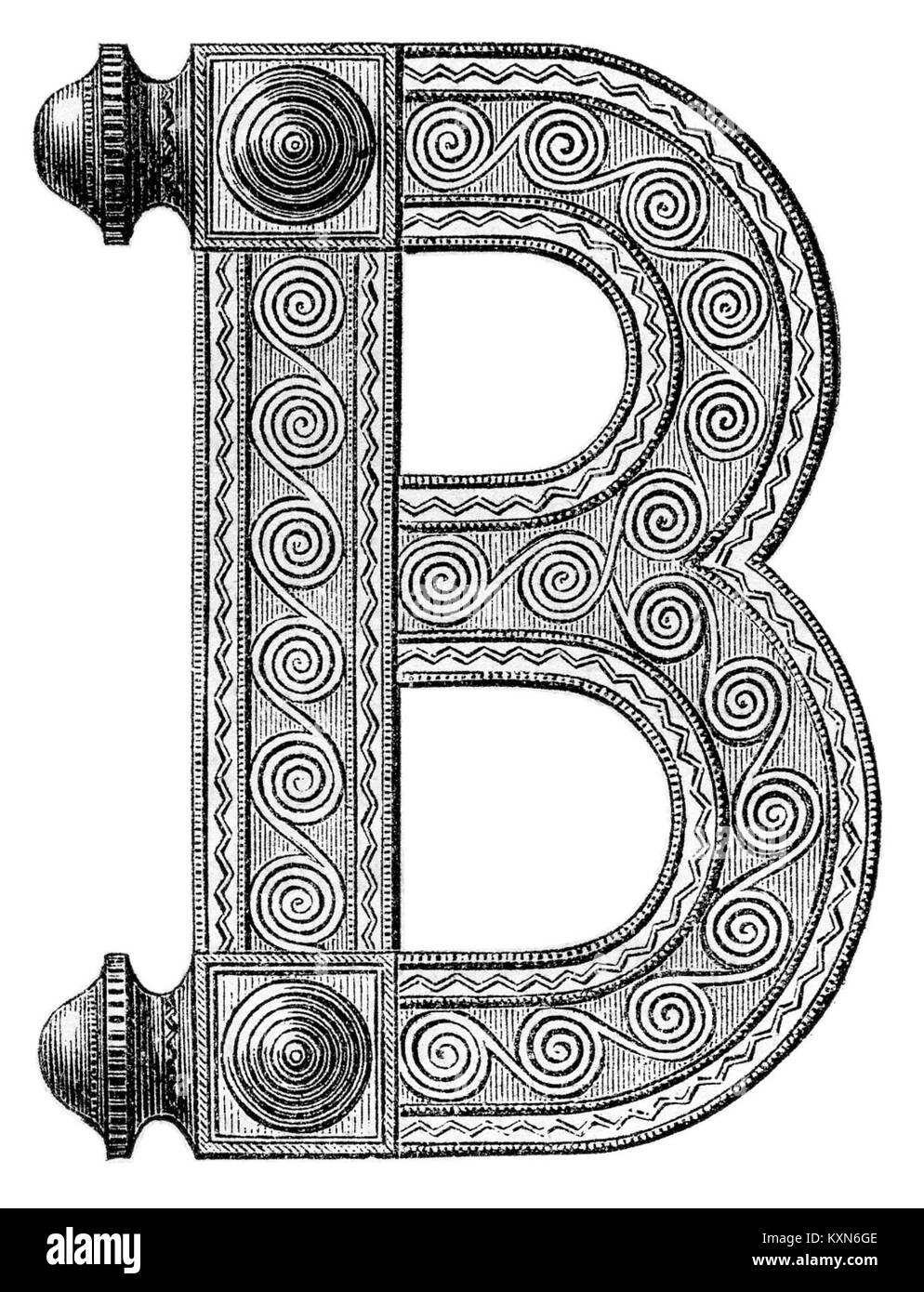 Lo studio di Montelius del 1877 che esamina le società della prima età del bronzo, le loro pratiche culturali, la cultura materiale e lo sviluppo sociale nell'Europa preistorica. Foto Stock