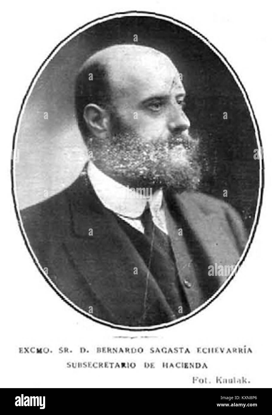Bernardo Sagasta Echevarría, de Kaulak Foto Stock