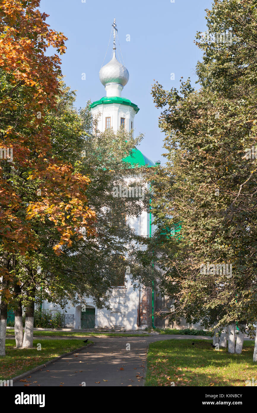 Chiesa dell'intercessione della Santa Vergine in Vologda, Russia Foto Stock