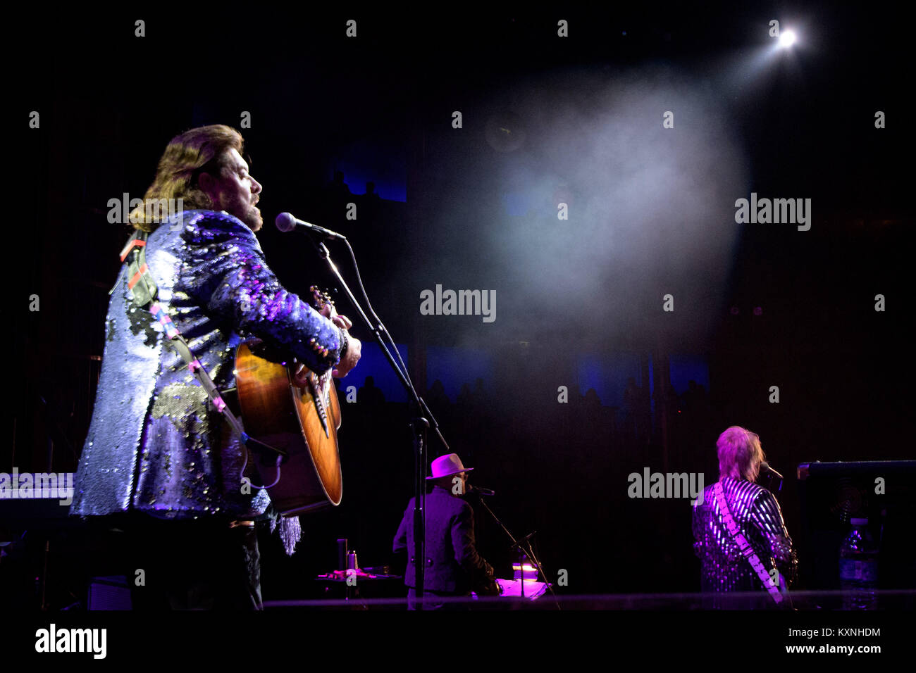 Toronto, Ontario, Canada. Gen 5, 2018. Il leggendario ingegnere del suono, produttore e musicista ALAN PARSONS eseguiti due spettacoli a bordo di Celebrity Eclipse in Moody Blues Cruise 2018 Credit: Igor Vidyashev/ZUMA filo/Alamy Live News Foto Stock