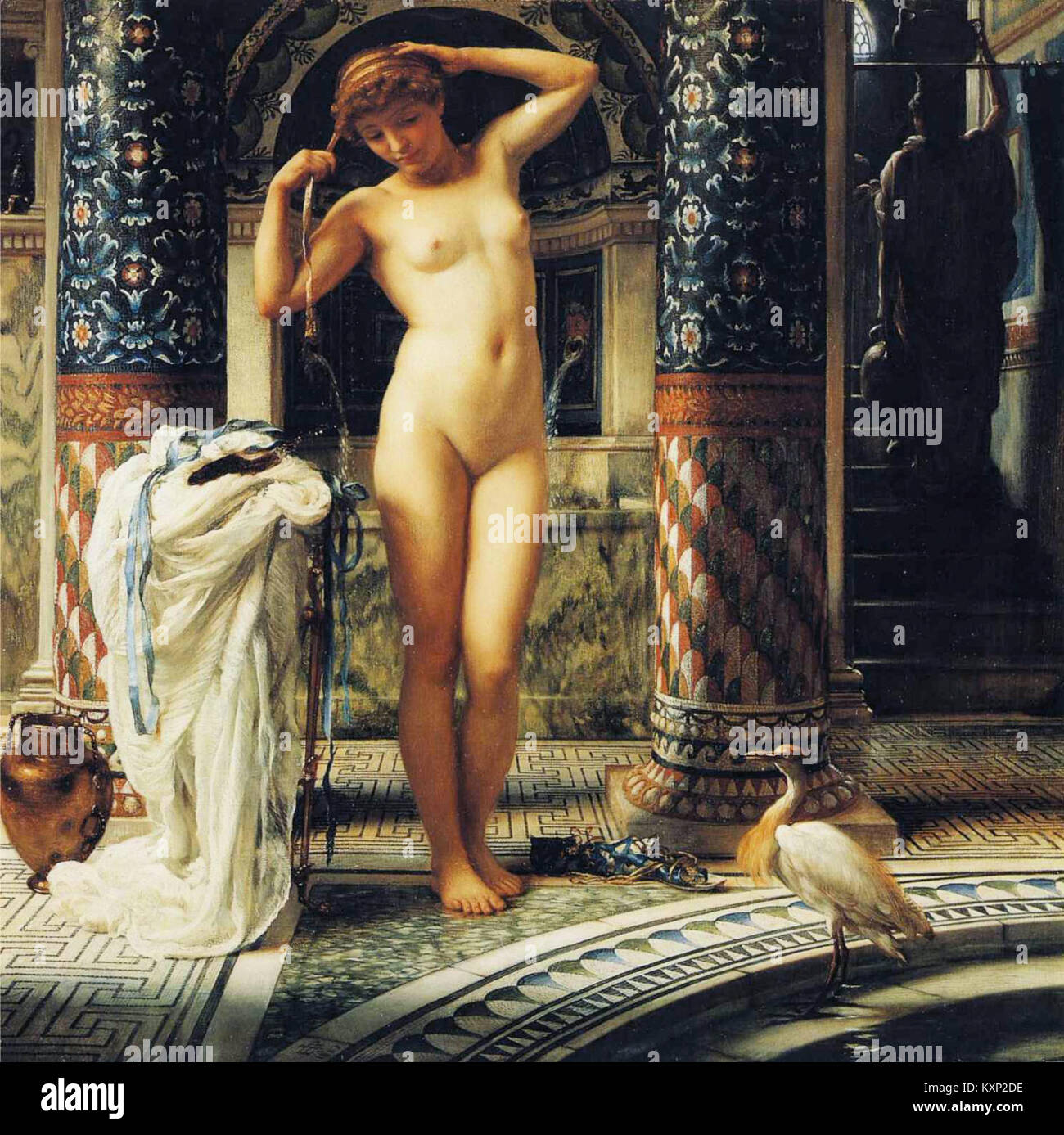 Edward John Poynter - Diadumenè Foto Stock