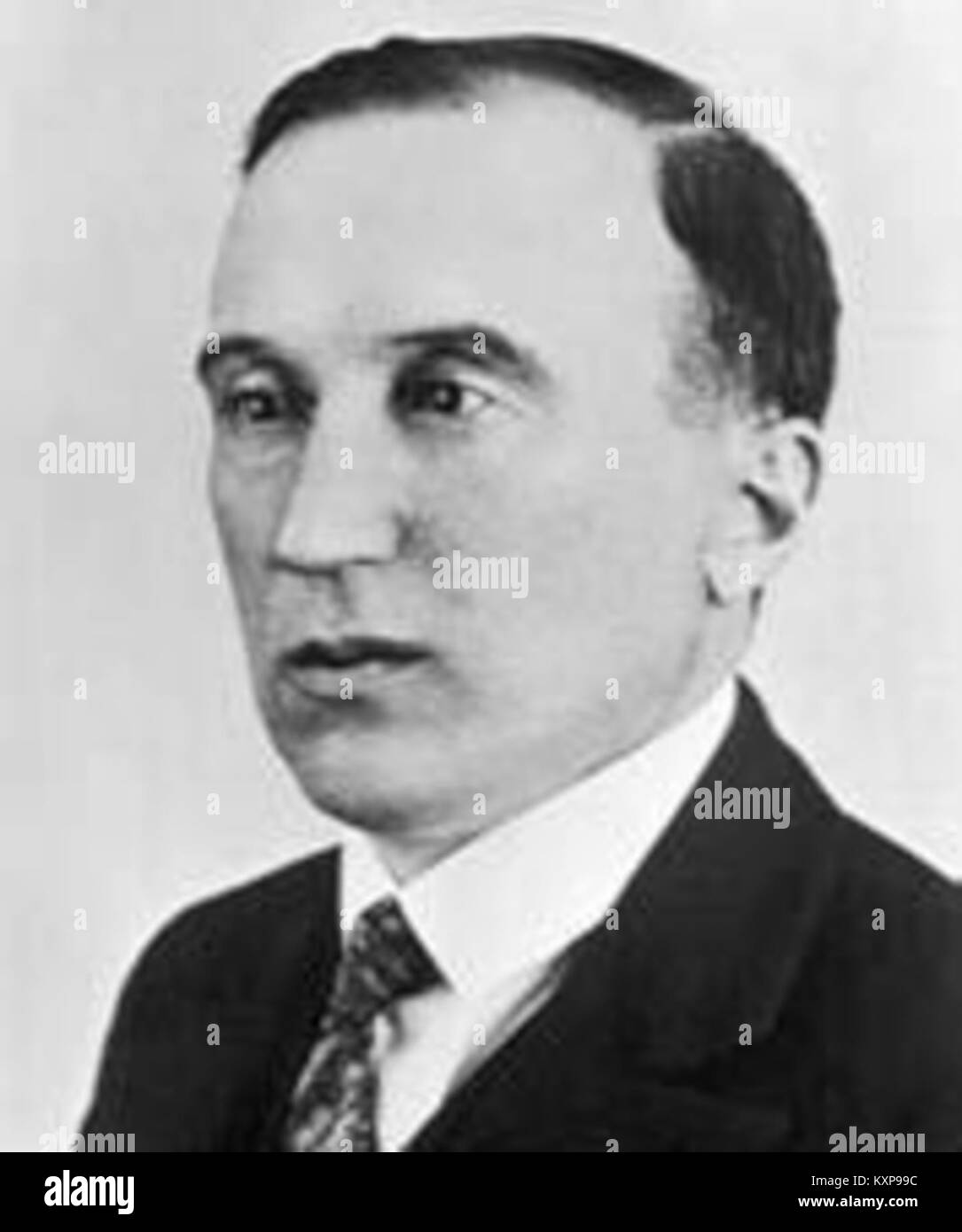 Un ritratto di Czesław Wroczyński, che fornisce la documentazione visiva dell'individuo per riferimento storico e contesto biografico. Foto Stock