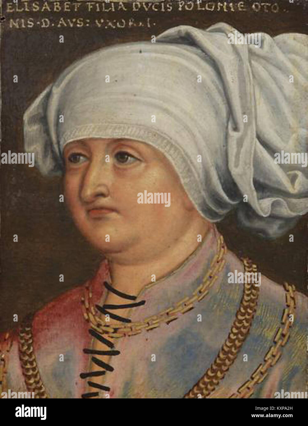 Elisabetta di Baviera, moglie di ottone il Merry Foto Stock
