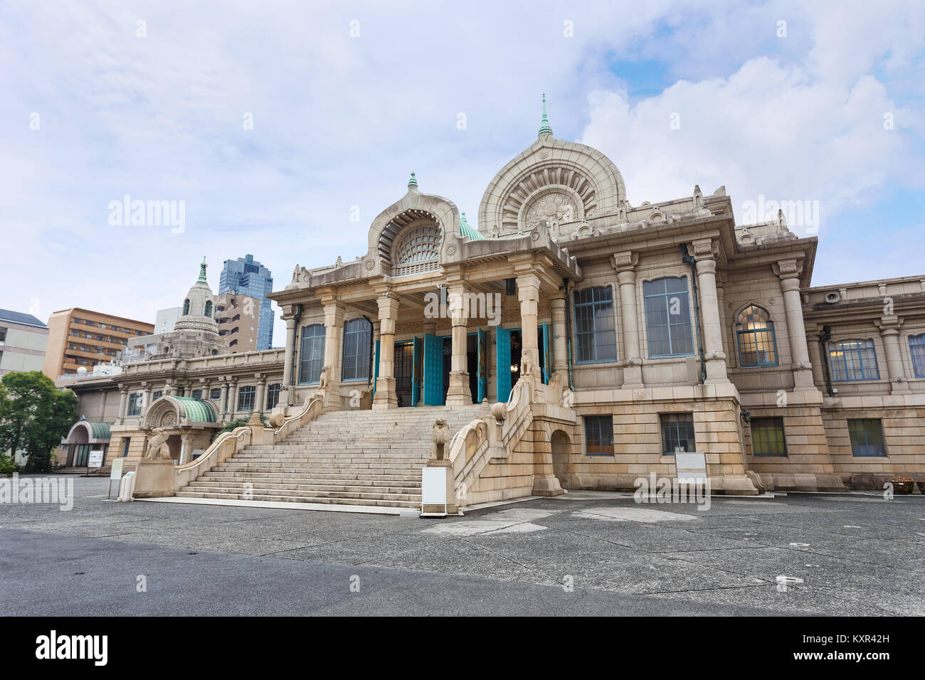 Tsukiji Honganji Temple in Tokyo Tokyo, Giappone - 25 novembre: Tsukiji Honganji Tempio a Tokyo in Giappone il 25 novembre 2013. Fondata nel Tempio di Asakusa nel 1917 Foto Stock