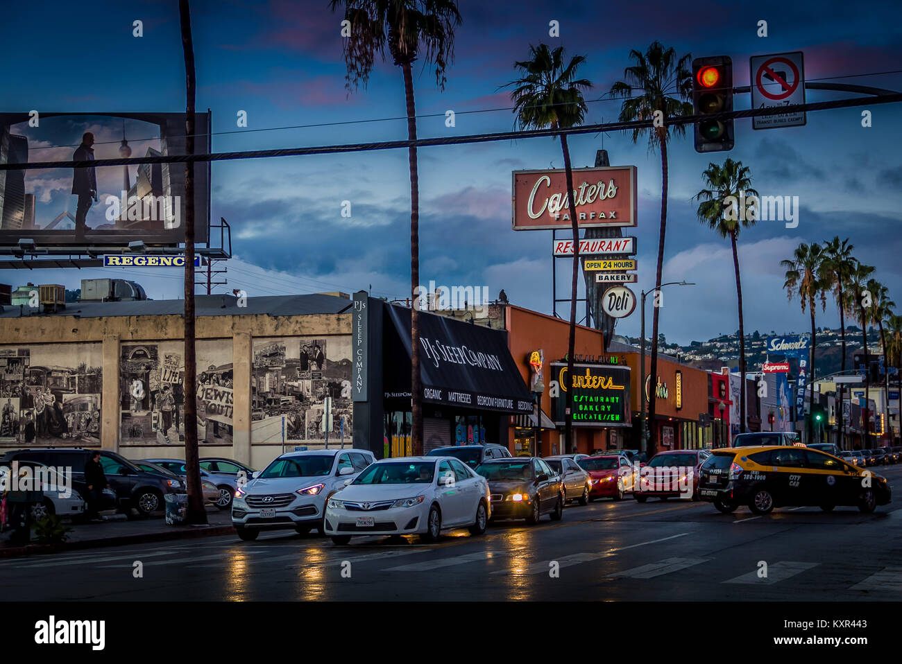 Canters Deli su Fairfax Foto Stock