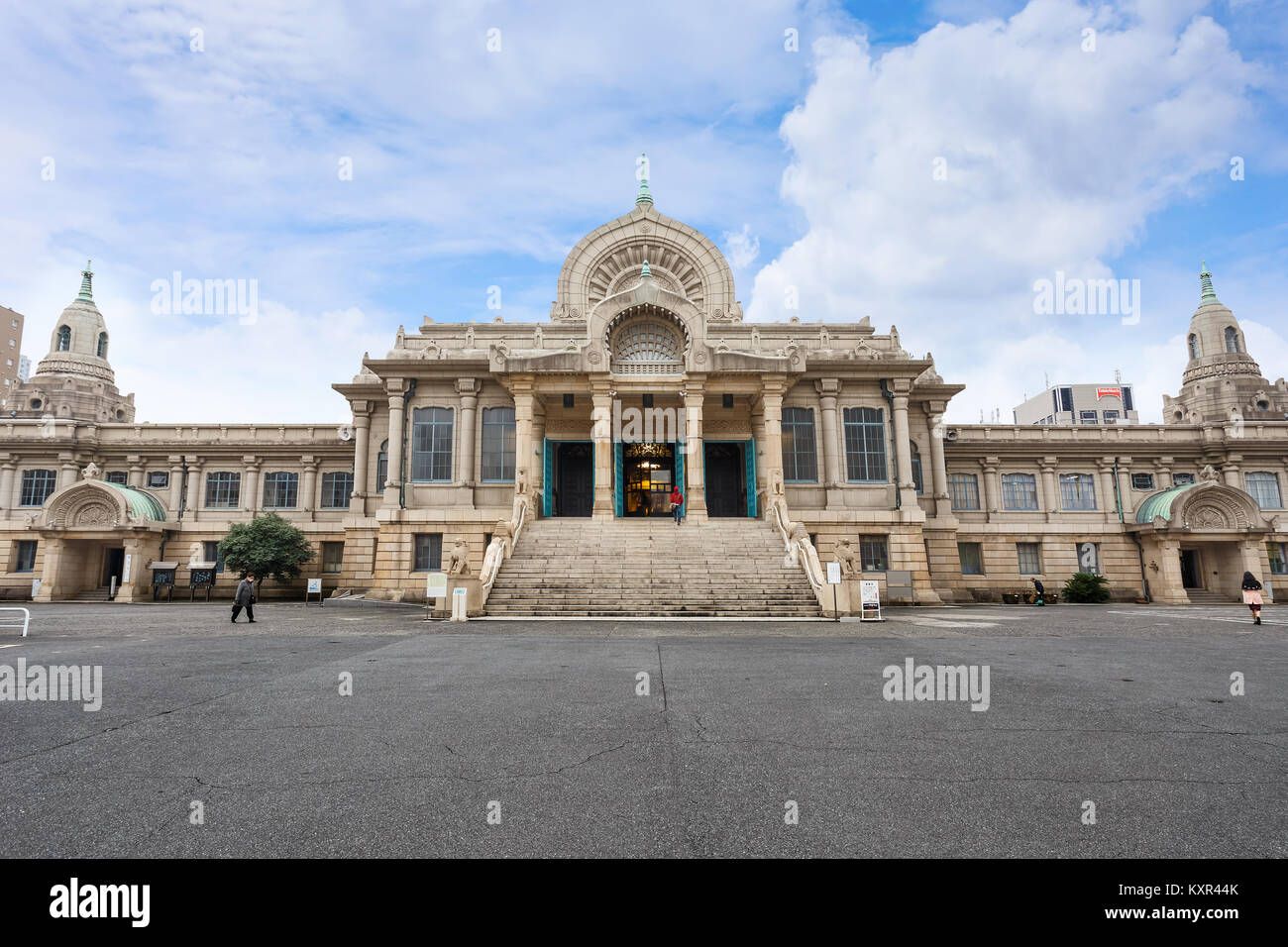 Tsukiji Honganji Temple in Tokyo Tokyo, Giappone - 25 novembre: Tsukiji Honganji Tempio a Tokyo in Giappone il 25 novembre 2013. Fondata nel Tempio di Asakusa nel 1917 Foto Stock