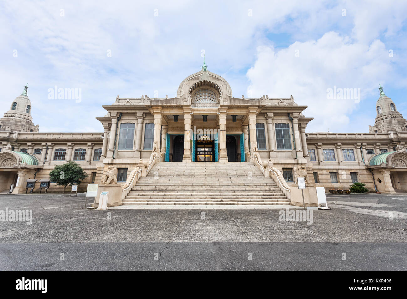 Tsukiji Honganji Temple in Tokyo Tokyo, Giappone - 25 novembre: Tsukiji Honganji Tempio a Tokyo in Giappone il 25 novembre 2013. Fondata nel Tempio di Asakusa nel 1917 Foto Stock
