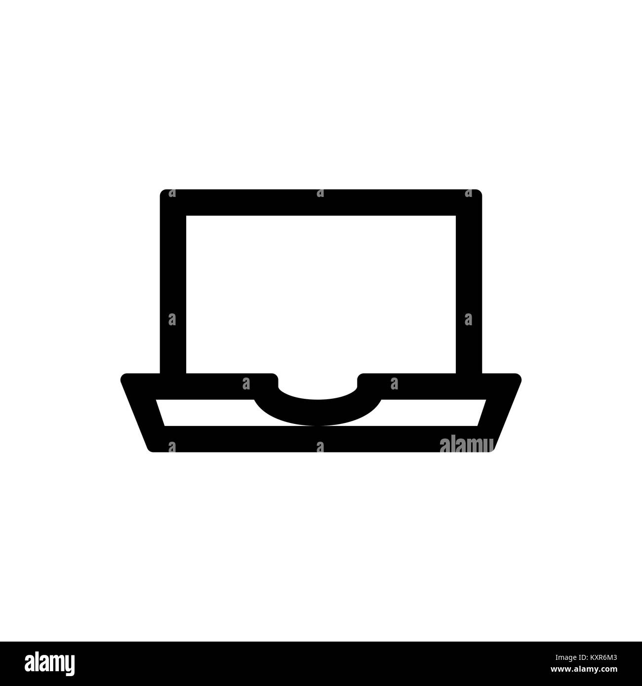 Icona del portafoglio per semplice piatto stile design dell'interfaccia utente. Illustrazione Vettoriale