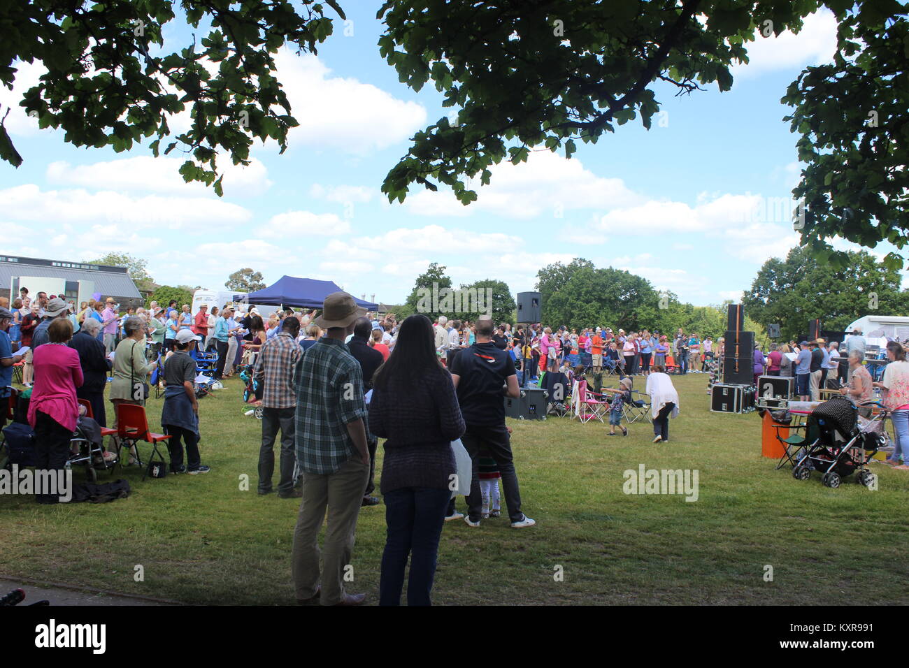 Lode nel parco, un evento annuale! Foto Stock