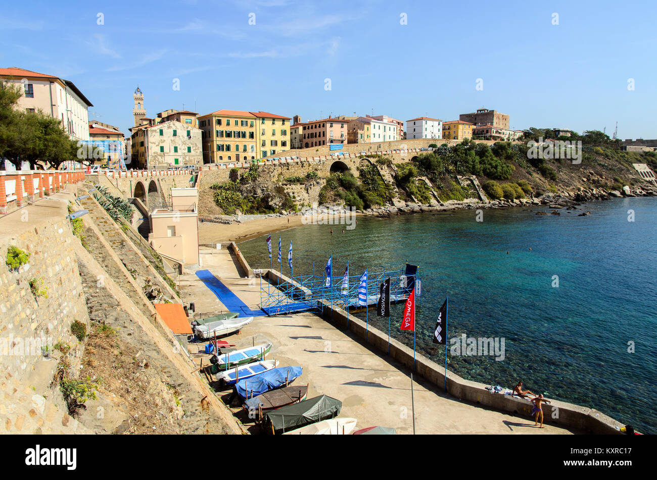 Costa di Piombino - Toscana, Italia Foto Stock