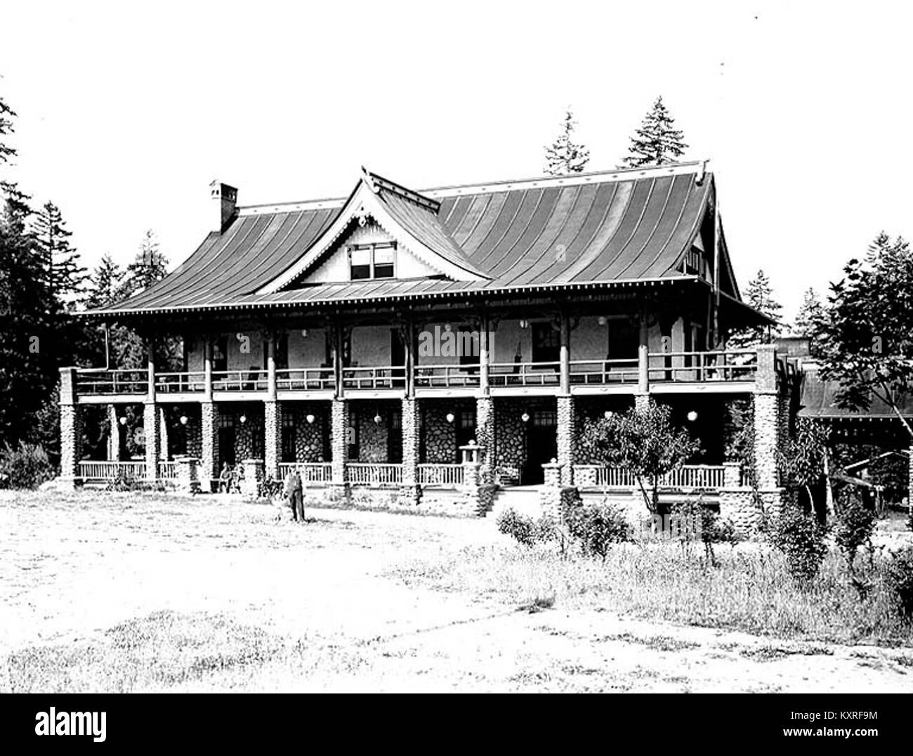Hotel Canyada, LaGrande, Washington, ca 1916 (barra 96) Foto Stock