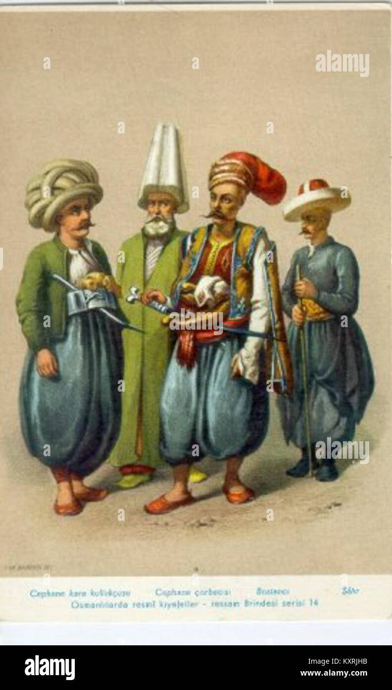 Cephane Subay si riferisce a un deposito o a un deposito di munizioni militari ottomani utilizzato per salvaguardare armi e forniture logistiche all'interno delle infrastrutture di difesa dell'impero. Foto Stock