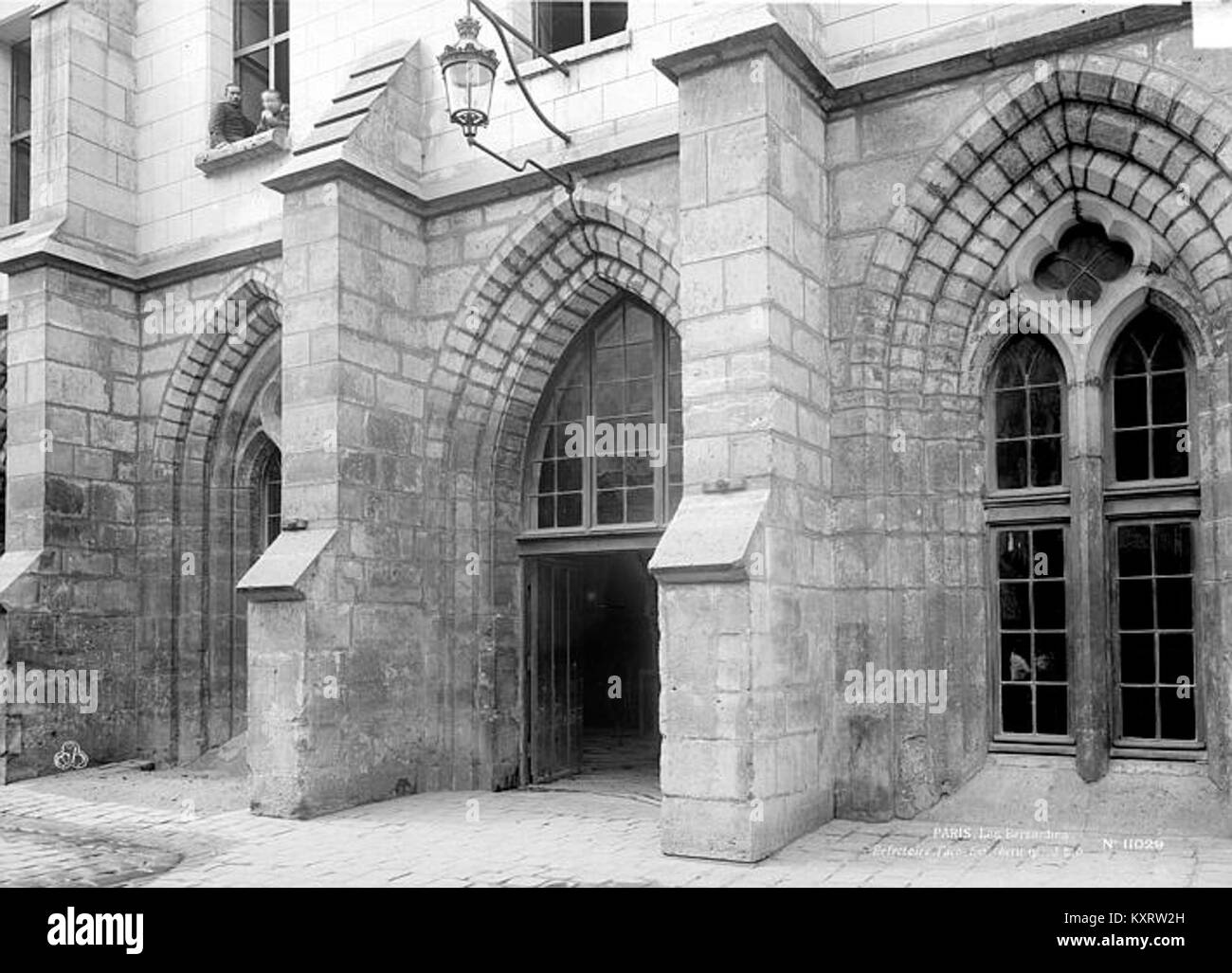 Couvent des Bernardins (ancien) - Travées - Paris - Médiathèque de l'architecture et du patrimoine - APMH00011029 Foto Stock
