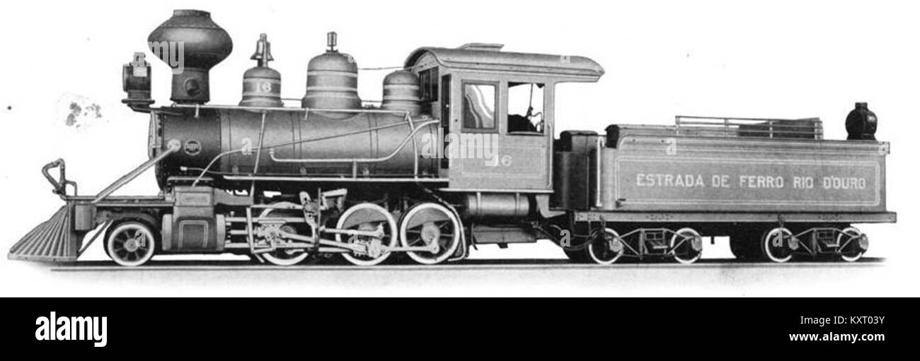 Un problema etichettato "E. de F. Rio d'Ouro No. 16", probabilmente legato all'amministrazione coloniale o al servizio postale nell'ex territorio portoghese di Rio de Ouro, nell'attuale Sahara occidentale. Foto Stock