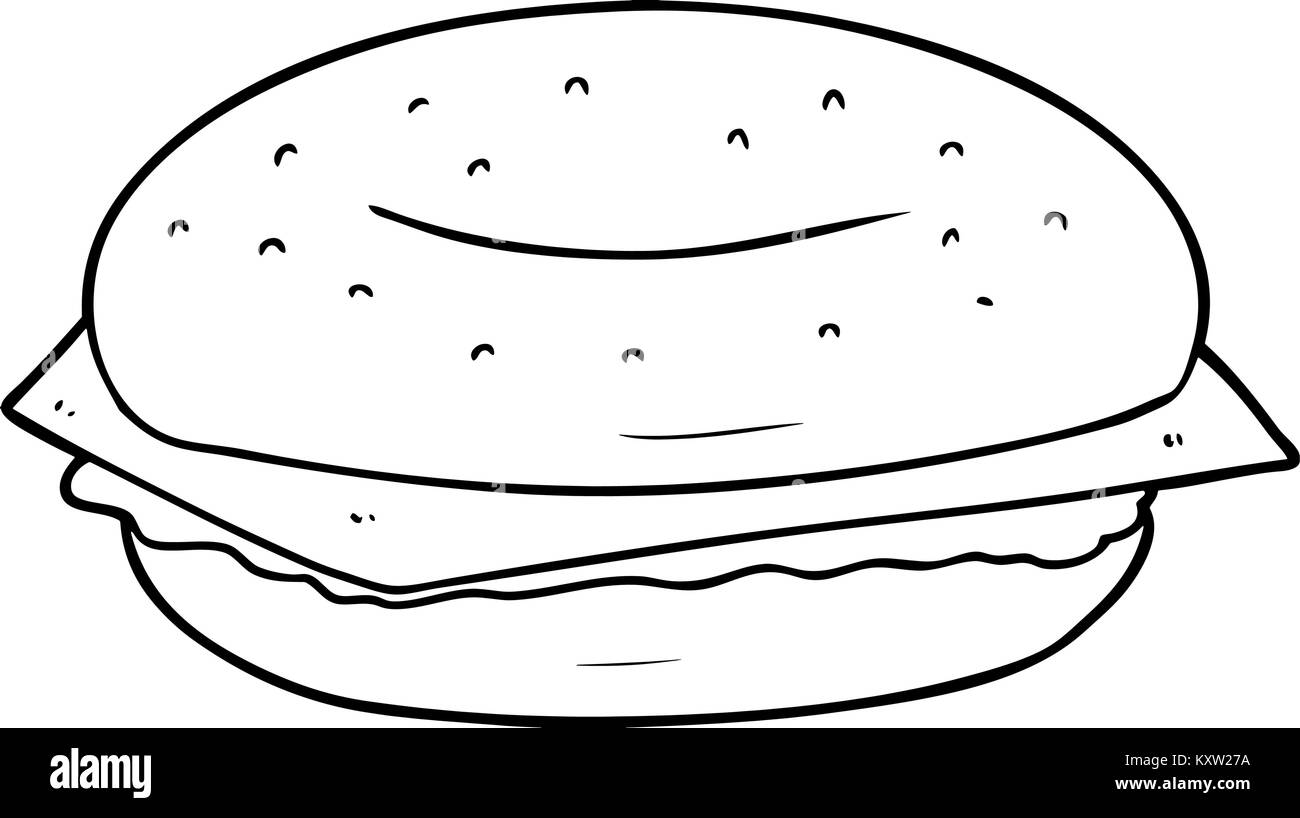 Cartoon bagel Illustrazione Vettoriale