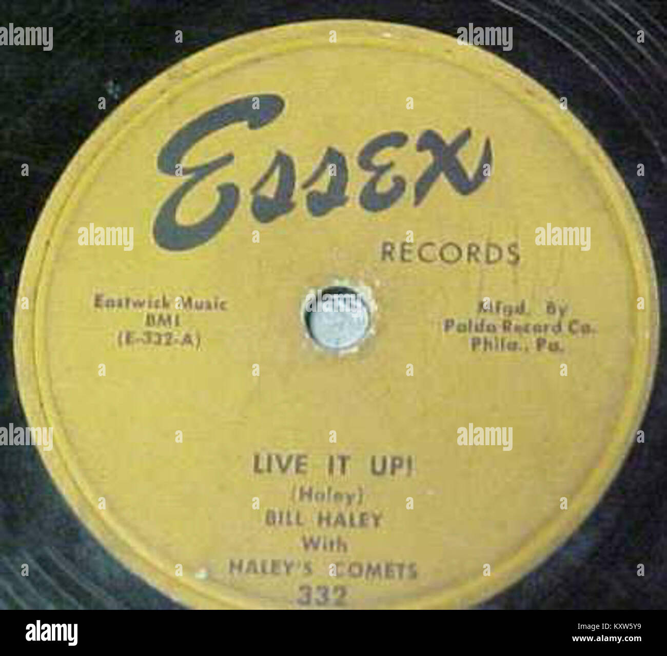 Un'opera d'arte della metà del XX secolo intitolata Essex 332 A, che esprime l'atmosfera culturale dinamica e lo stile visivo caratteristico degli anni '1960 Foto Stock