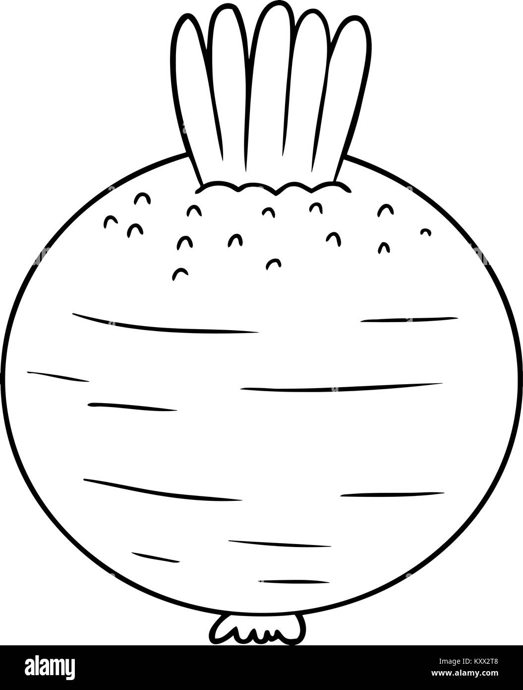 Cartoon rape Illustrazione Vettoriale