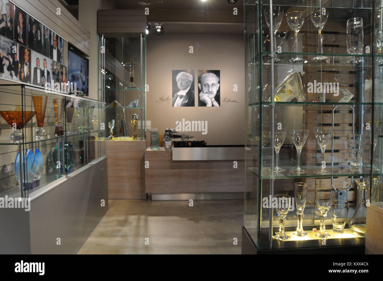 Store, commercio, Moser cristalli, 2014, Karlovy Vary, Repubblica Ceca. Foto Stock