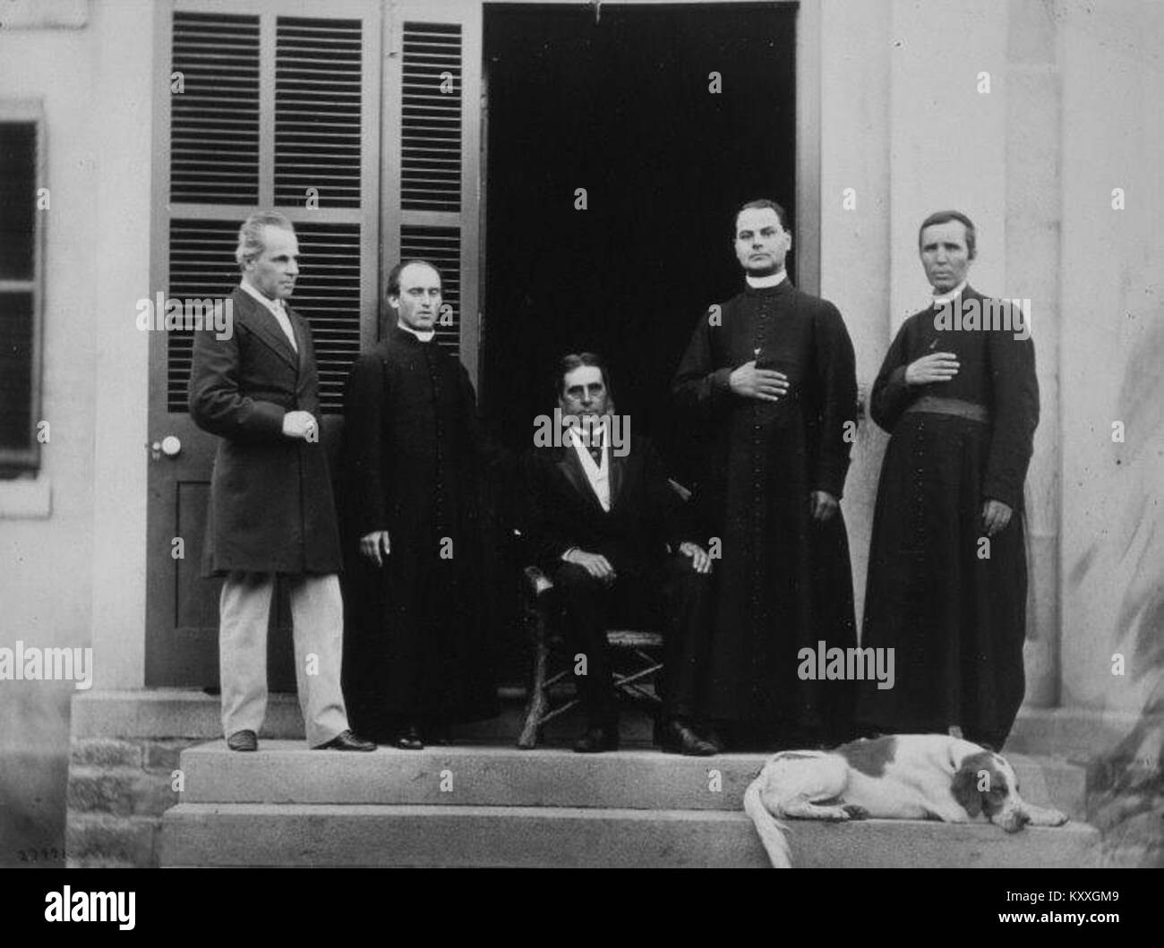 Questo riferimento storico riguarda i contributi di G-e Cartier e dell'ordine Sulpiciano nelle sfere religiose, educative e sociali all'interno delle rispettive comunità. Foto Stock