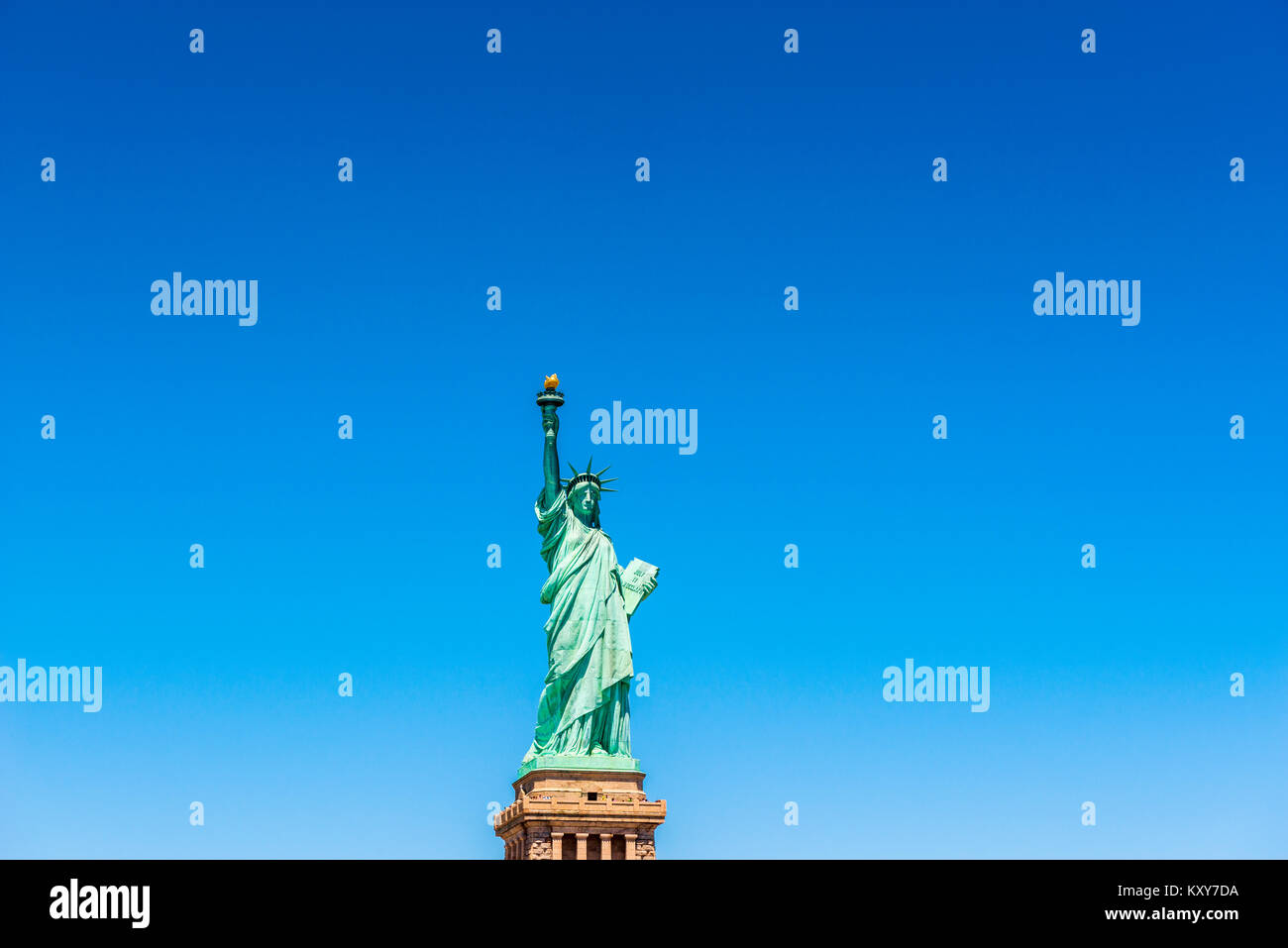 Statua della Libertà di New York City Foto Stock