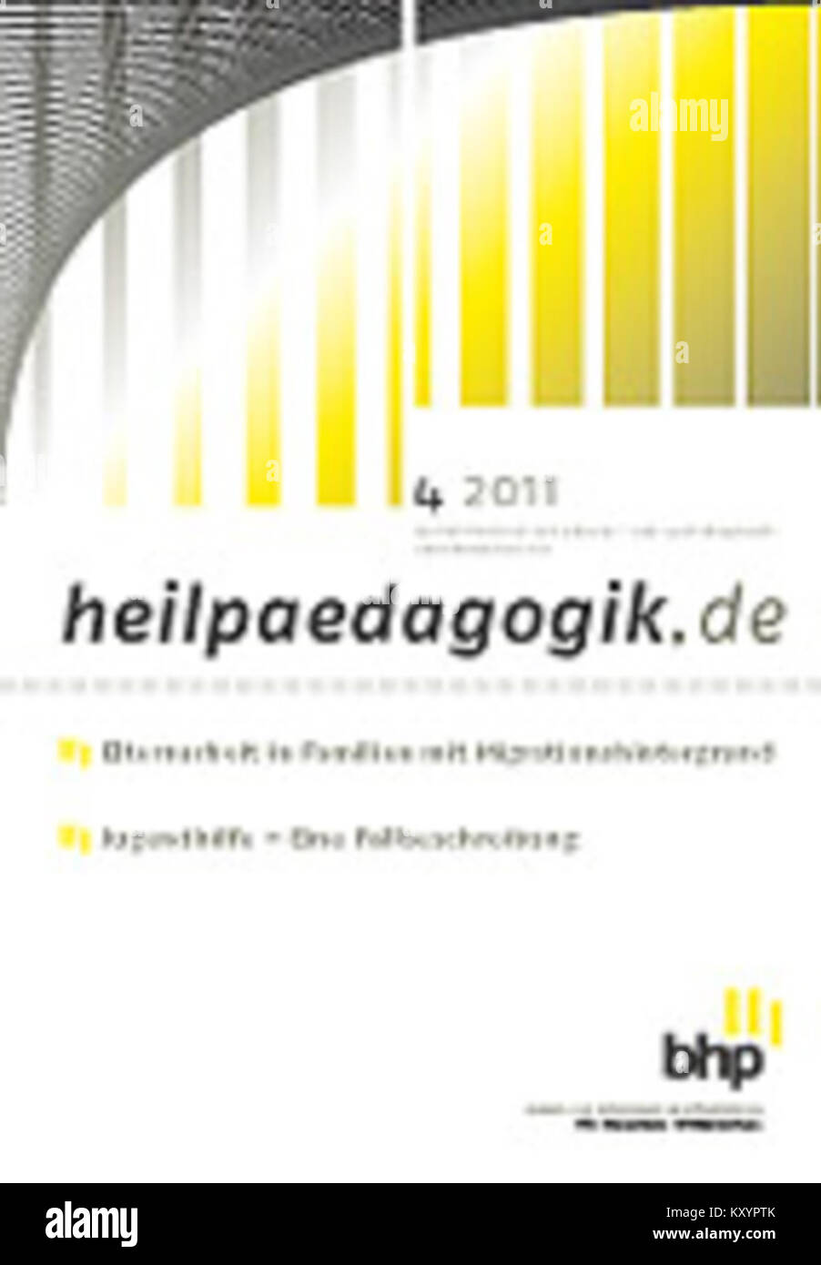 Una rivista specializzata incentrata sull'educazione speciale e la pedagogia terapeutica, che copre la ricerca e gli sviluppi nell'istruzione per gli individui con esigenze di apprendimento e sviluppo. Foto Stock
