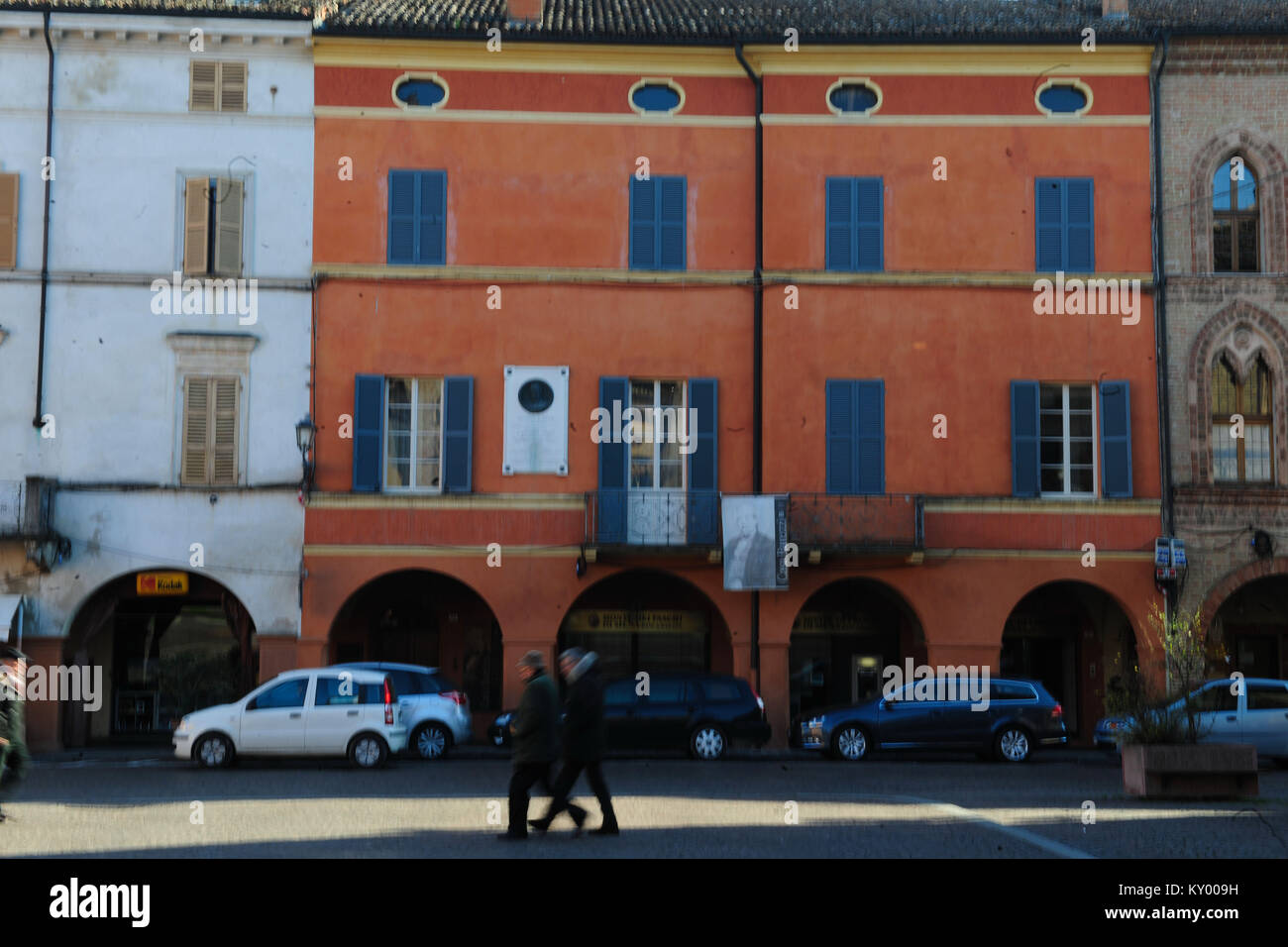 Antonio Barezzi, suocero, Giuseppe Verdi, Casa Barezzi, 2012, Busseto, Italia Foto Stock