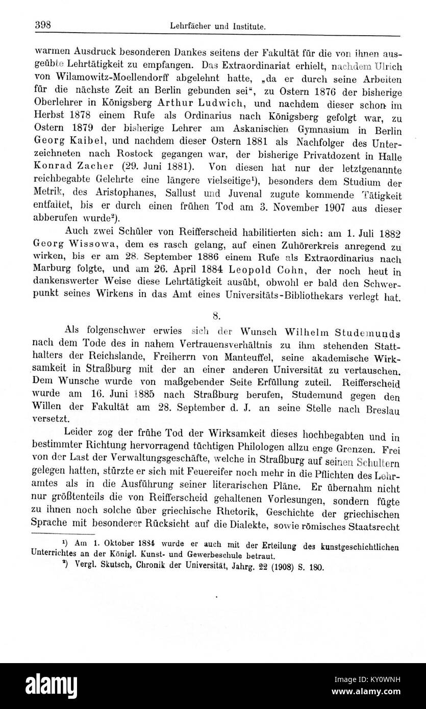 Il Festschrift per l'Università di Breslavia è un'opera commemorativa che celebra i risultati e i contributi accademici dell'istituzione. Riflette il significato storico dell'università nell'istruzione europea. Foto Stock