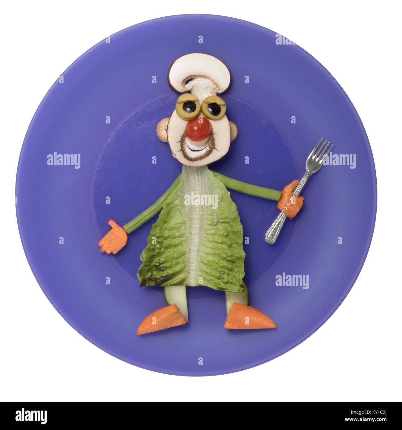 Snack sani idea creativa per bambini Foto Stock