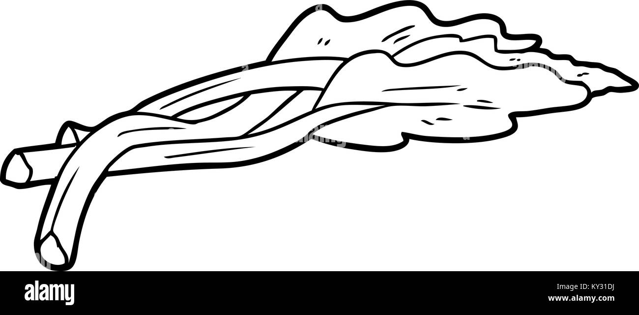 Cartoon rabarbaro Illustrazione Vettoriale