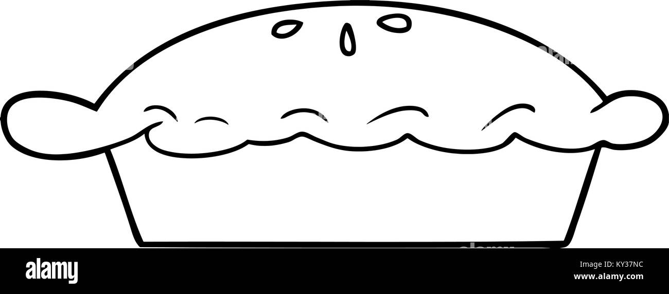 torta del fumetto Illustrazione Vettoriale