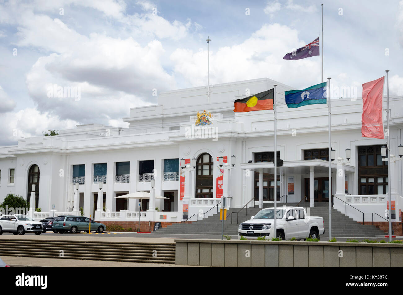 La vecchia sede del Parlamento, Canberra, Australian Capital Territory, Australia Foto Stock