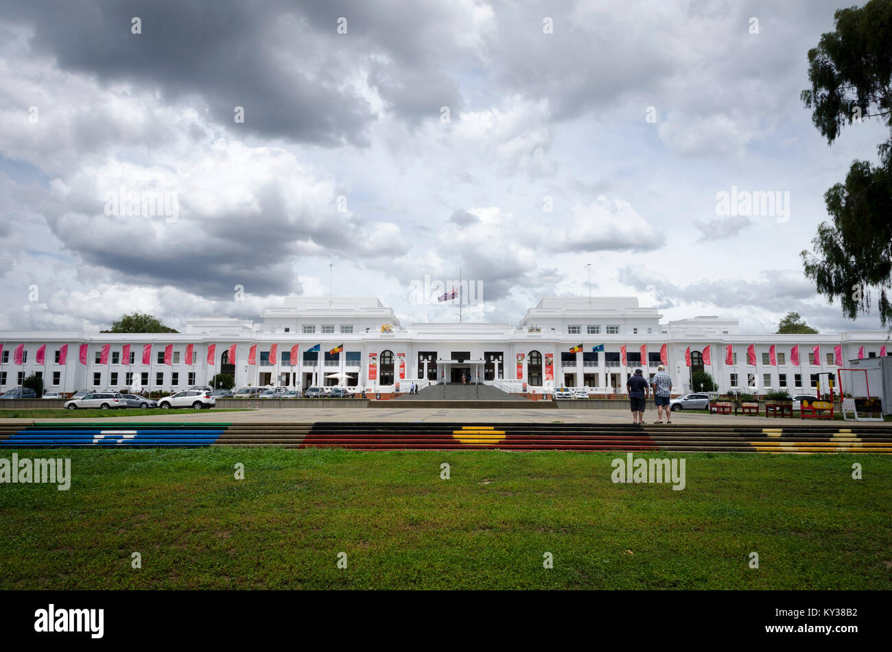 La vecchia sede del Parlamento, Canberra, Australian Capital Territory, Australia Foto Stock