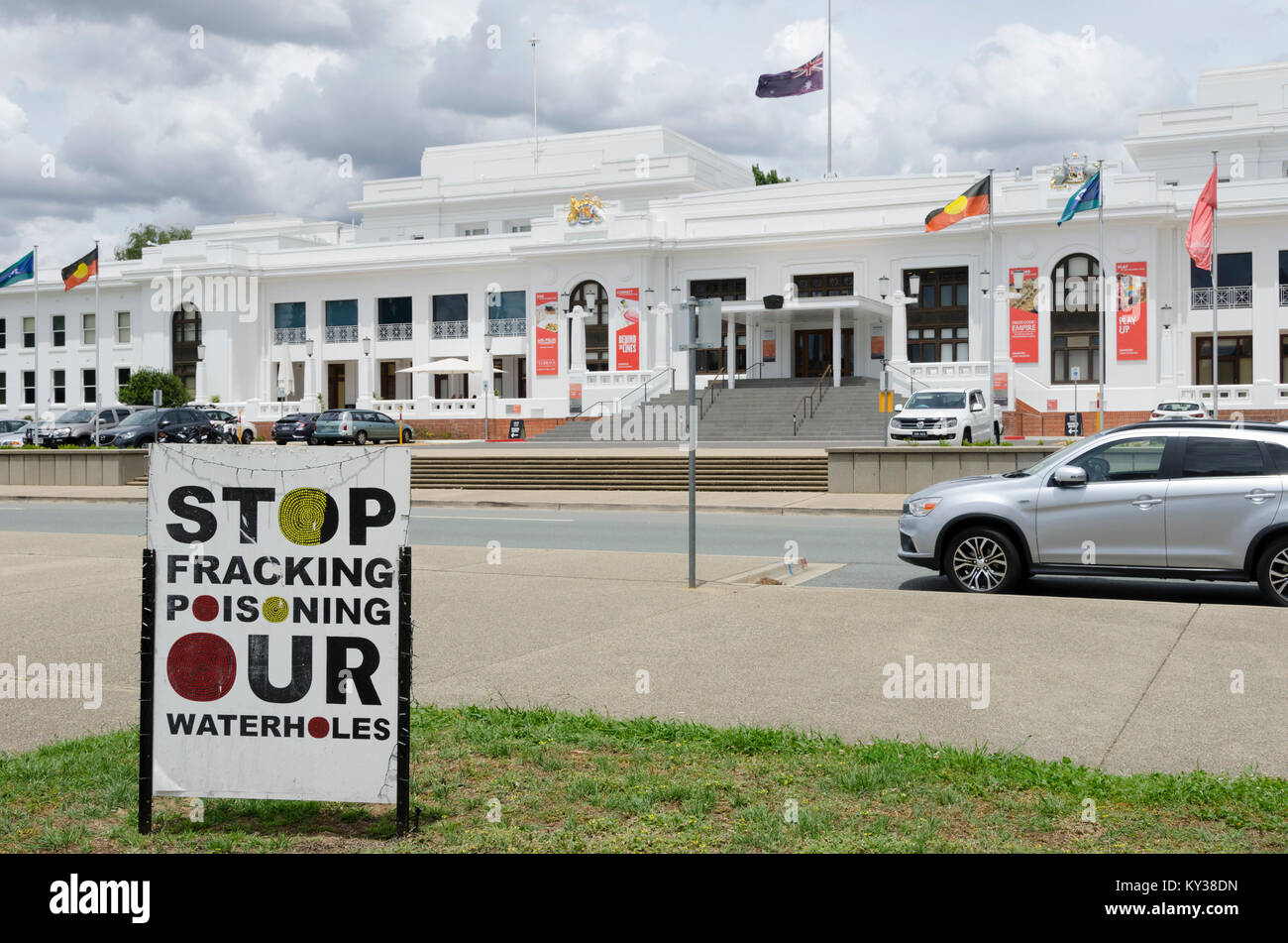 La vecchia sede del Parlamento, Canberra, Australian Capital Territory, Australia Foto Stock