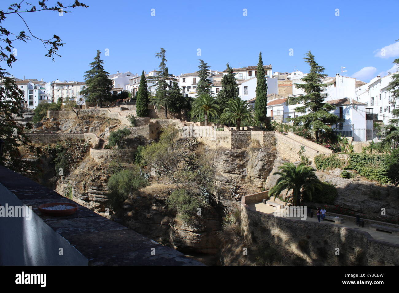 La città di Ronda Foto Stock