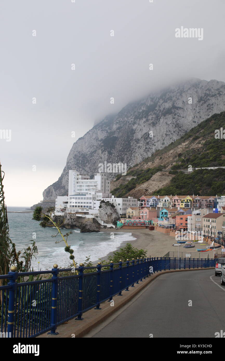 Viste in Gibilterra Foto Stock