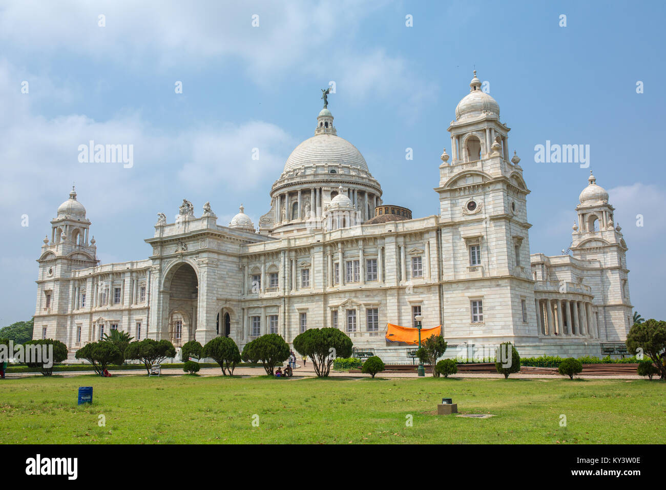Victoria Memorial in Kolkata, India Foto Stock