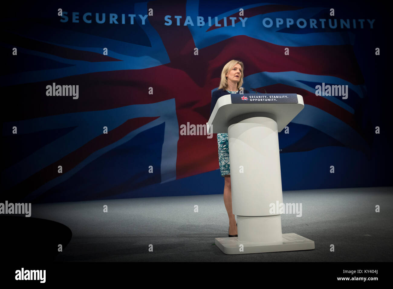 Il 2015 Partito Conservatore conferenza annuale a Manchester in Inghilterra. Foto Stock