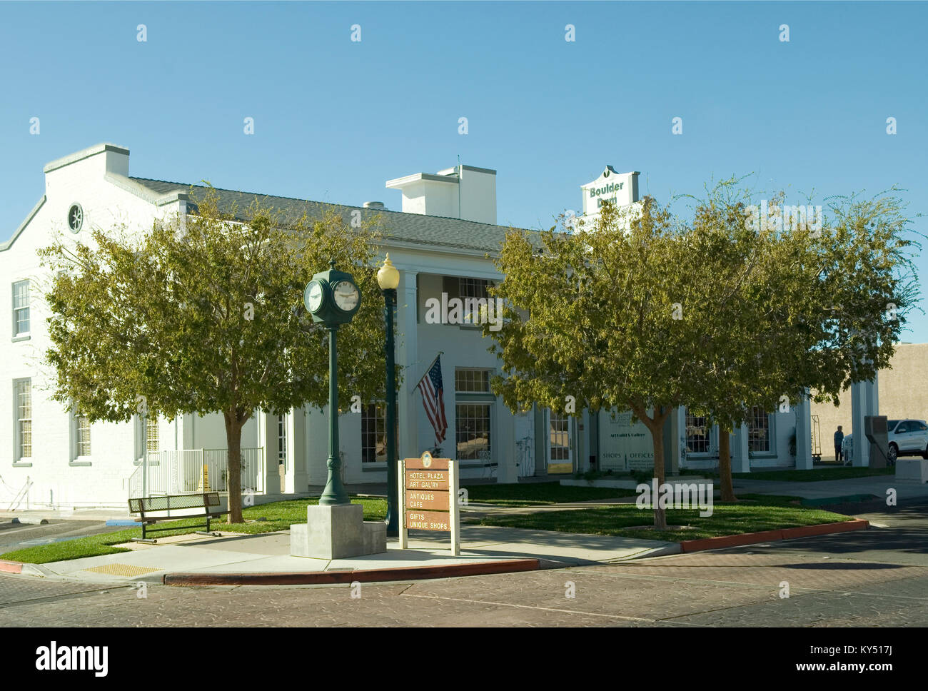 Boulder Dam Hotel, Boulder City, Nevada, Stati Uniti d'America. Foto Stock