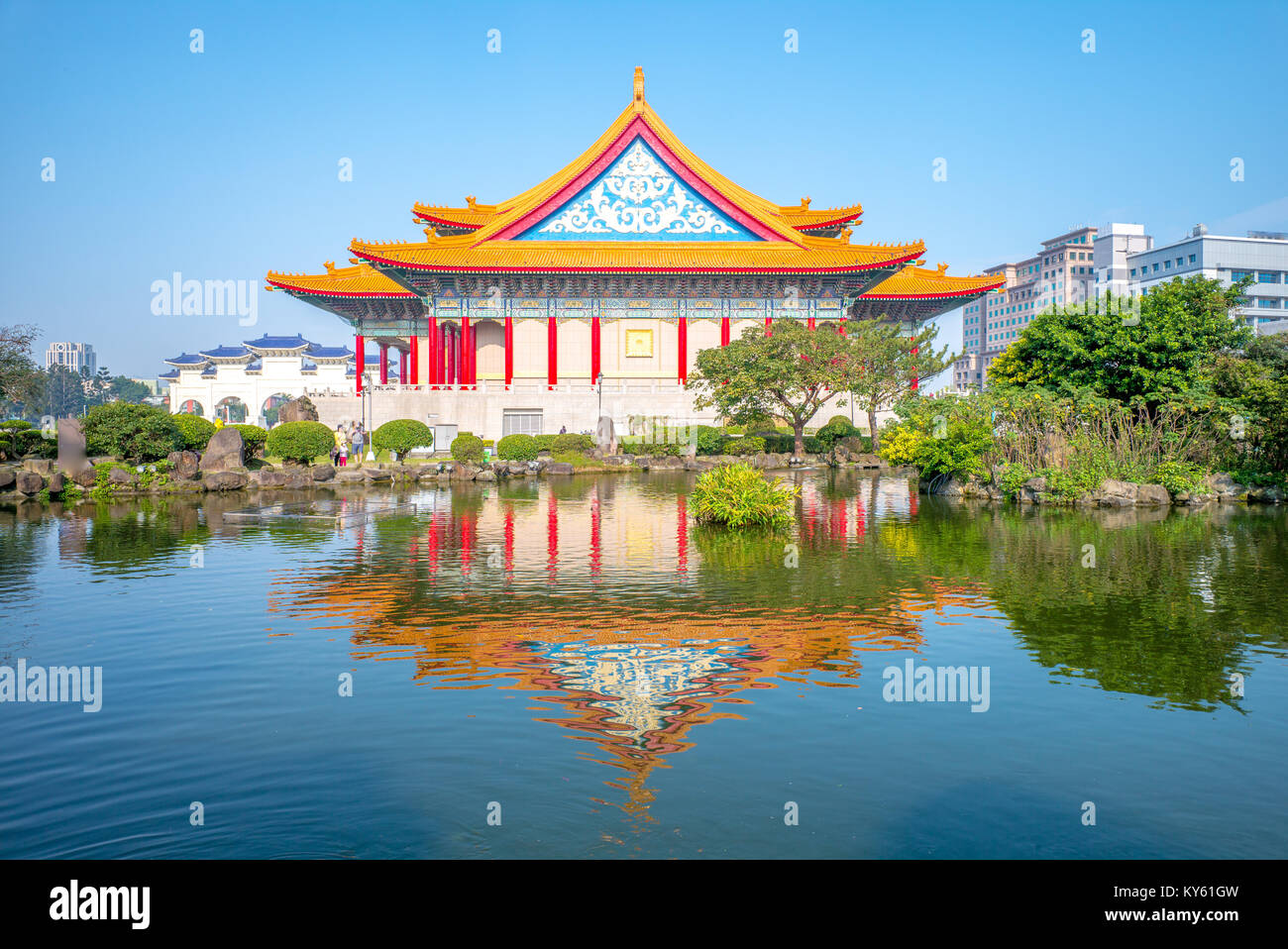 Il Teatro Nazionale e la sala concerti Foto Stock