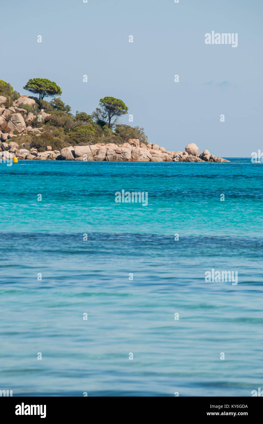 Porto Vecchio In Corsica Mare Mediterraneo E La Costa Di