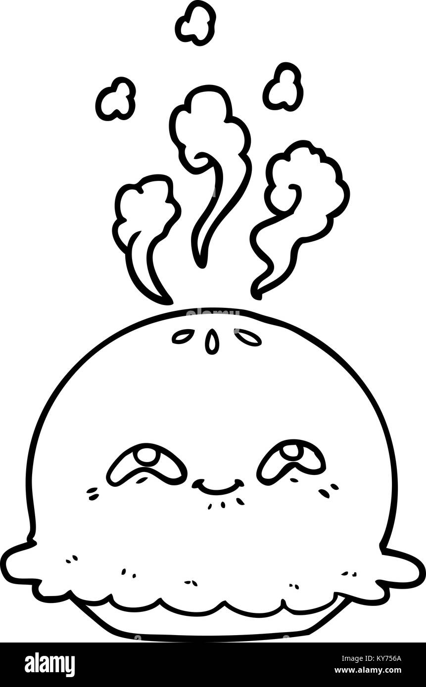 torta del fumetto Illustrazione Vettoriale